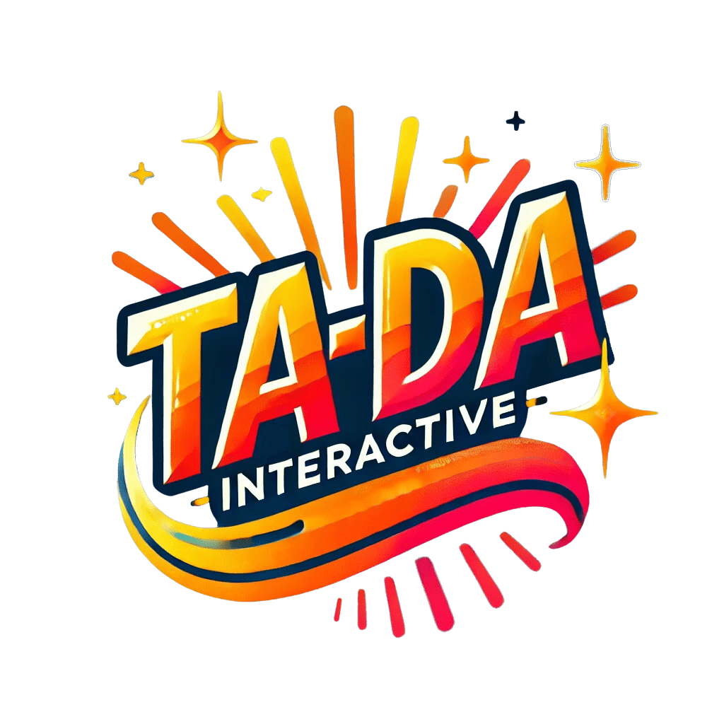 Ta-Da! Interactive logo